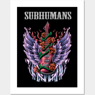 SUBHUMANS BAND Posters and Art